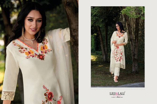 Manyata By Lily And Lali Kurti With Bottom Dupatta Wholesale Market In Surat With Price